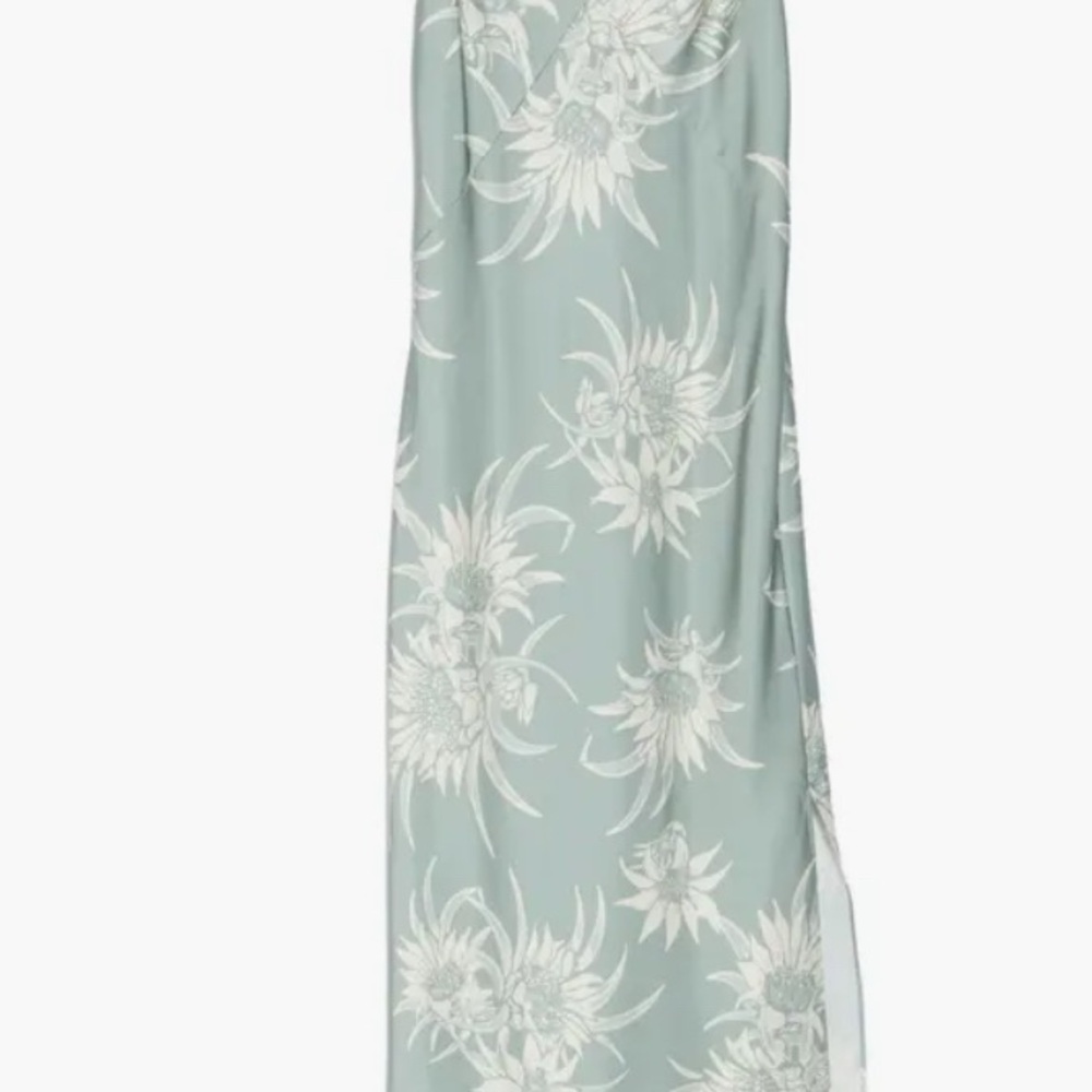 rag & bone Rissa floral satin slipdress. - Picture 2 of 5